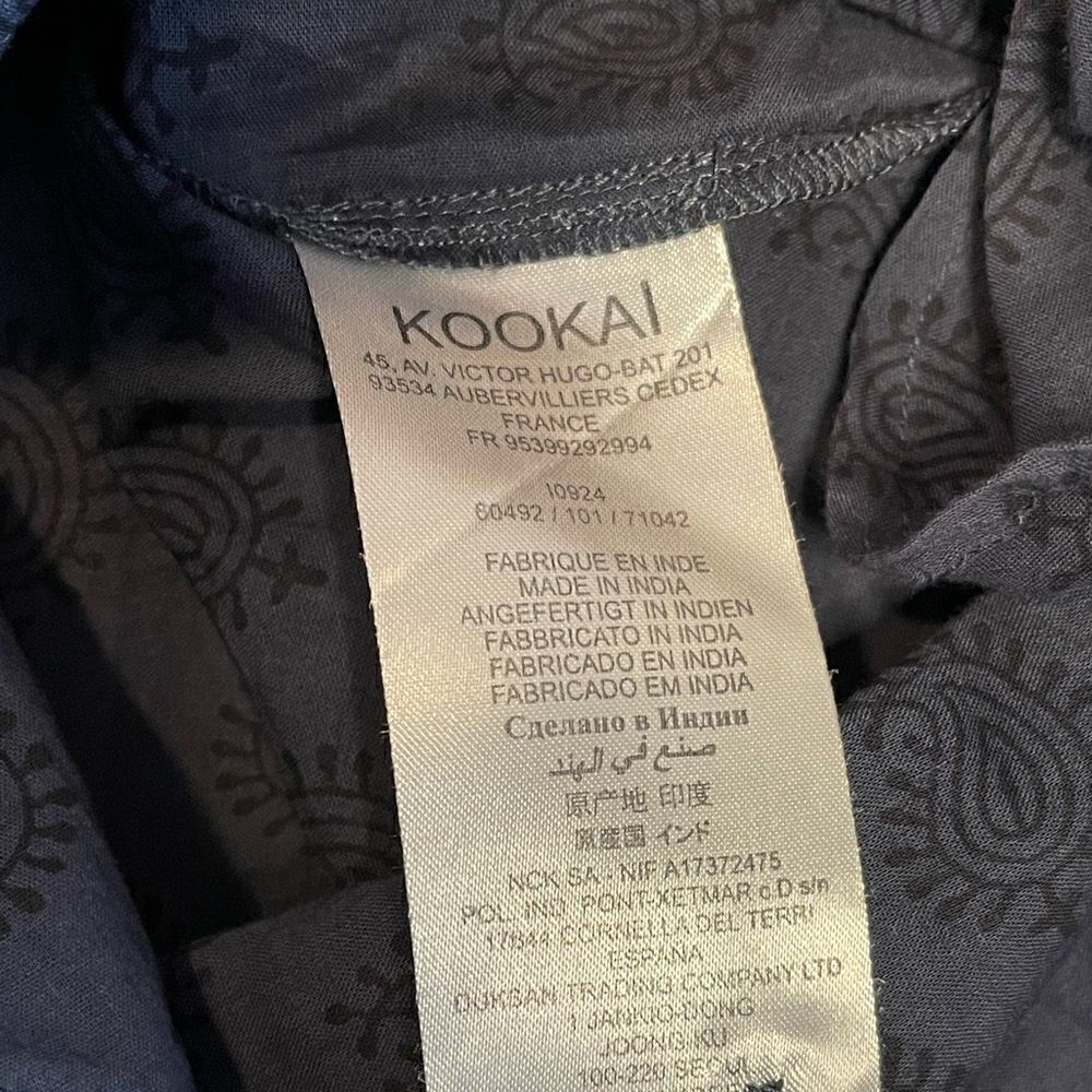 Kookai Embroidered Tunic Top   - Picture 4 of 10